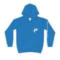 Copy of Children's Equestrian Hoodie — Blue Panorama Equestrian Logo Kids Pullover
