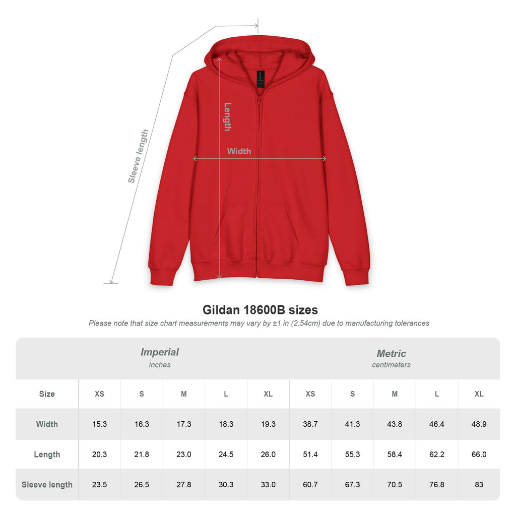 Panorama Equestrian Youth Heavy Zipped Hoodie