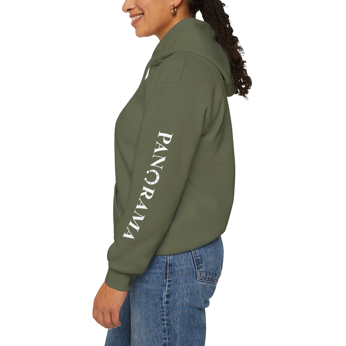 Panorama Sleeve Logo Hoodie