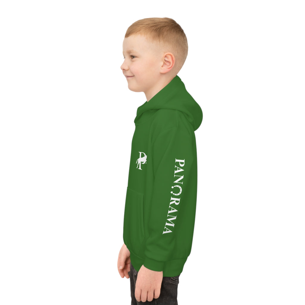 Children's Equestrian Hoodie — Panorama Equestrian Logo Kids Pullover