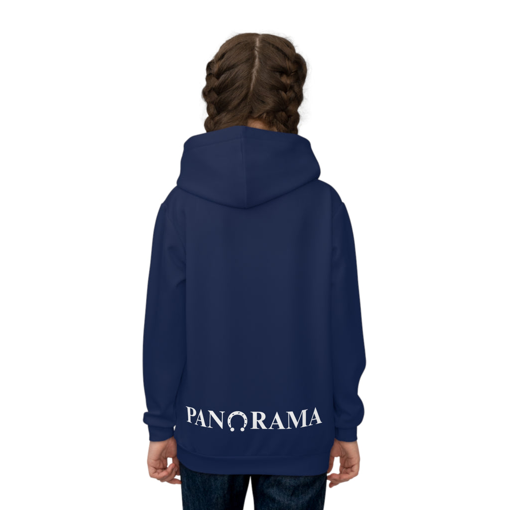 Copy of Children's Hoodie - Orange Panorama Logo Kids Pullover