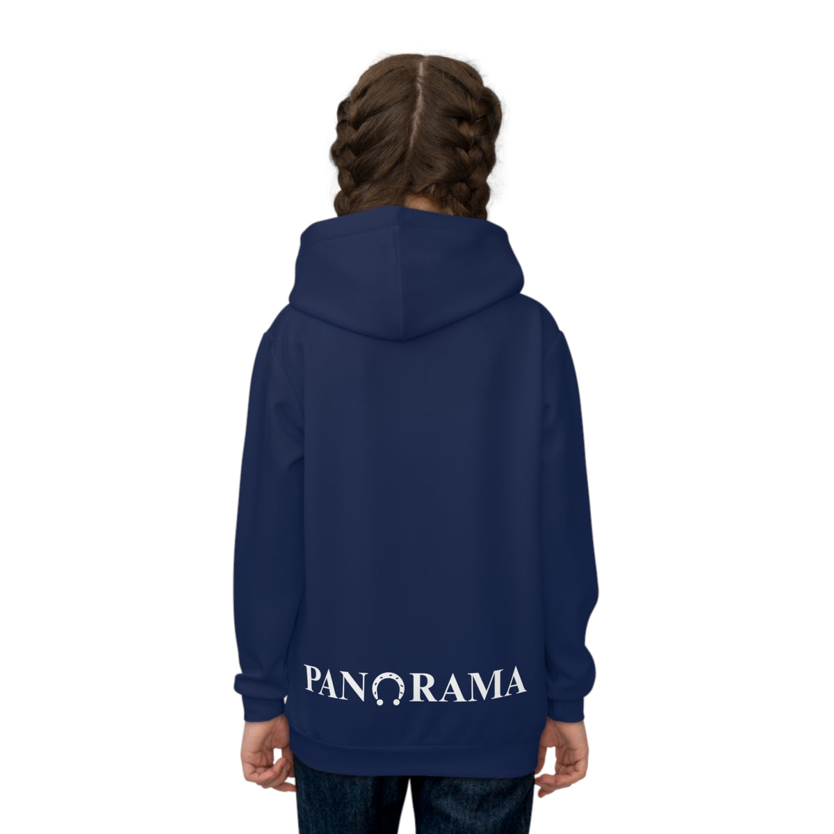 Copy of Children's Hoodie - Orange Panorama Logo Kids Pullover