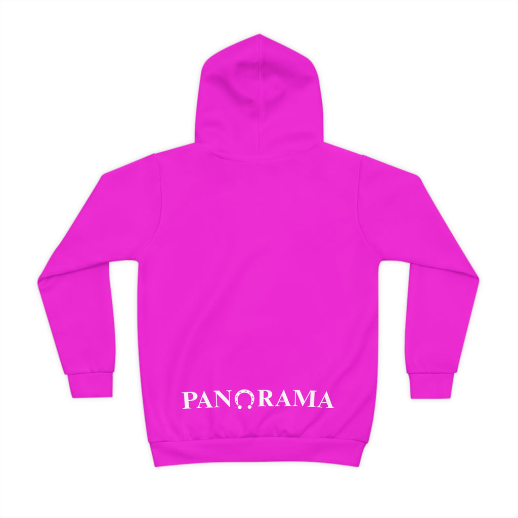 Copy of Children's Hoodie - Pink Panorama Logo Kids Pullover