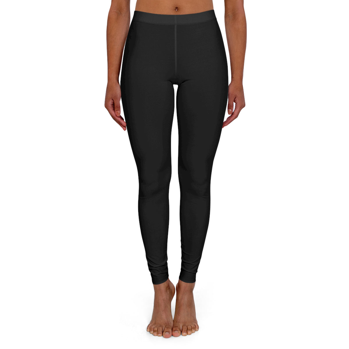 Black Everyday Adult High-Waist Leggings