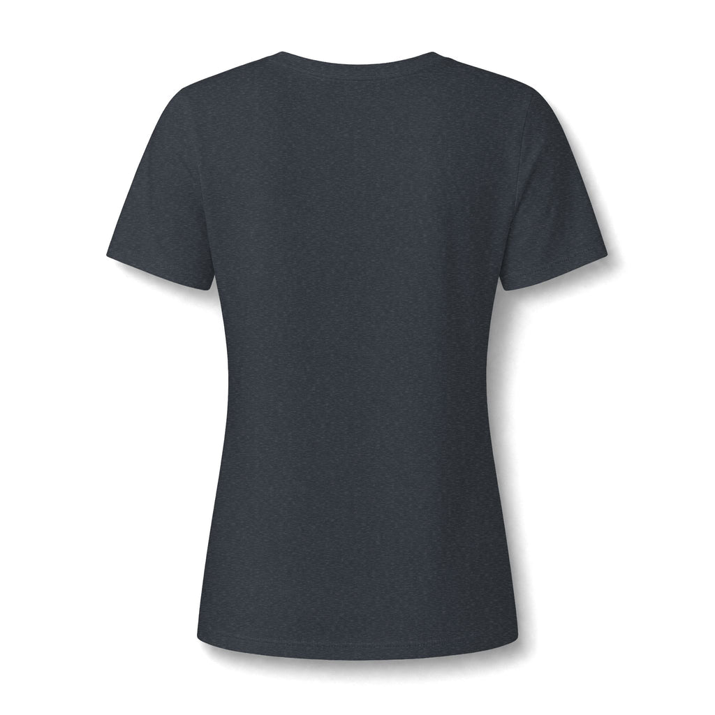 V-Neck Tee — "World's Okayest Horse Rider" Funny Equestrian Shirt