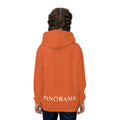 Children's Hoodie - Orange Panorama Logo Kids Pullover